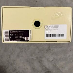 Nike Air Force 1 Low x Travis Scott Cactus Jack